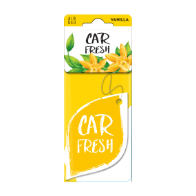 Ароматизатор автомобильный бумажный Paloma Car Fresh Airfreshener VANILLA.NEW CAR.FRESH Венгрия