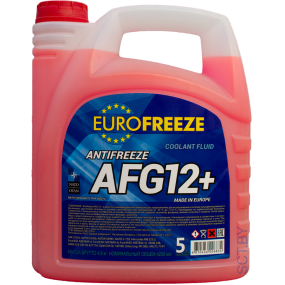 Антифриз EUROFREEZE AFG 12+ -40C 4,8кг (4,2 л) Красный