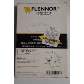 Ремень ГРМ FLENNOR 58153х1"  4101V 153 зубцf /ARO,MITSUBISHI,RENAULT,VOLVO/ Германия FLENNOR