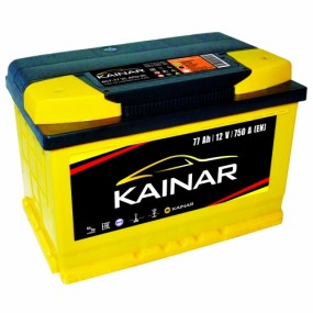 Аккумулятор KAINAR 6CT-77 АПЗ (0) 077 261 07 0 R Казахстан.