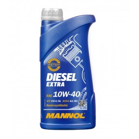 Масло моторное MANNOL Diesel Extra 10W-40 API CH-4/SL полусинтетическое 1 л